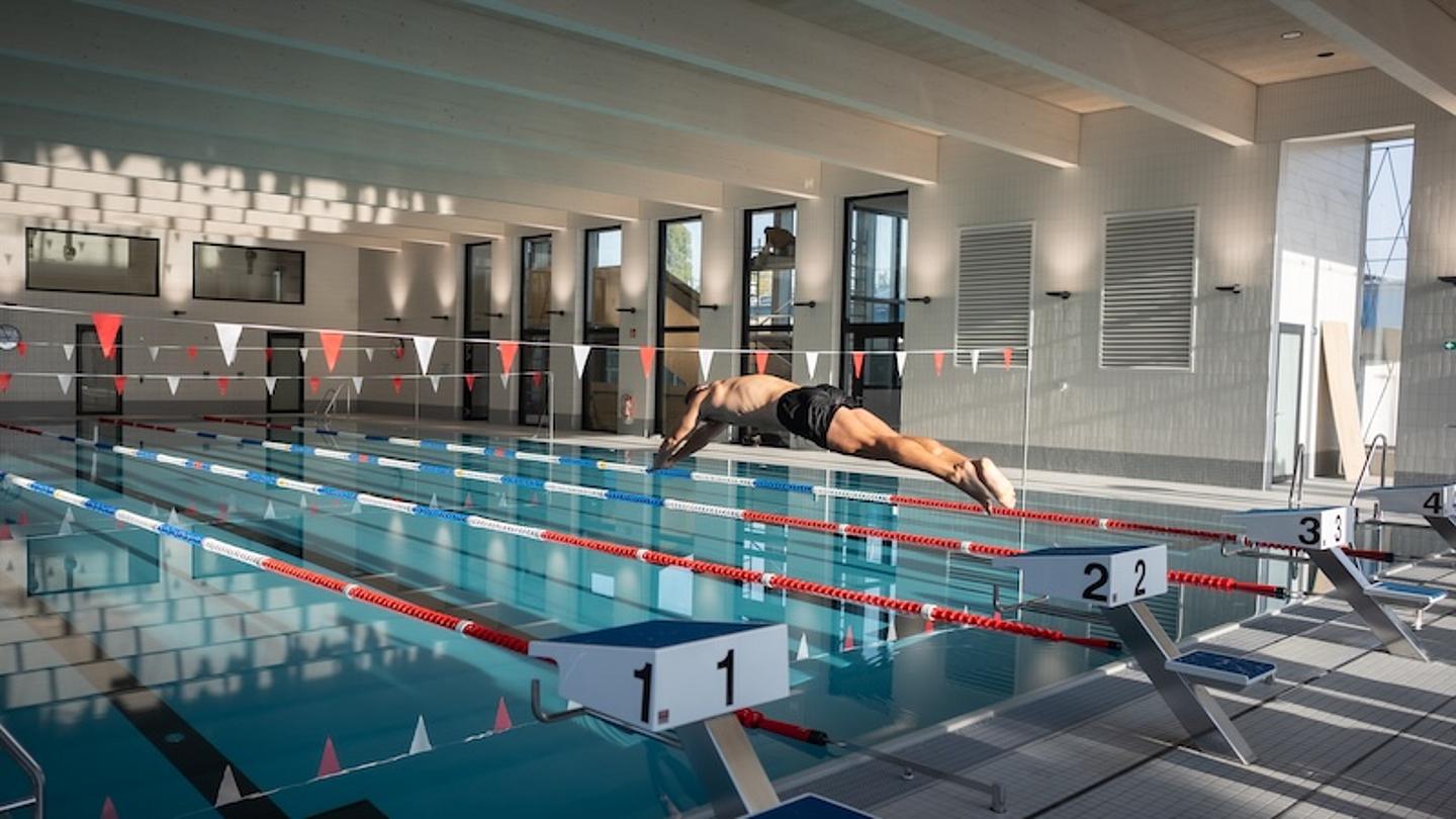 Neue Schwimmhalle im Simmeringer Bad