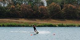 Wake Boarden auf der Donau