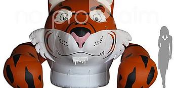 aufgeblasenes Maskottchen von Esso