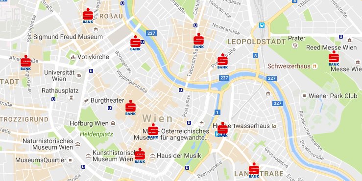 Erste Bank Filialen Wien: Öffnungszeiten und Telefonnummern