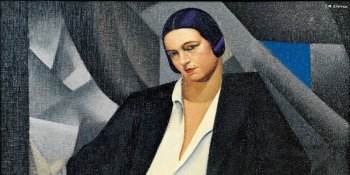 Bild von Tamara de Lempicka, Herzogin de la Salle de Rochemaure, 1925 