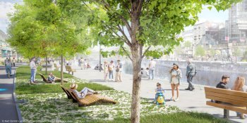 Umgestaltung des Donaukanals