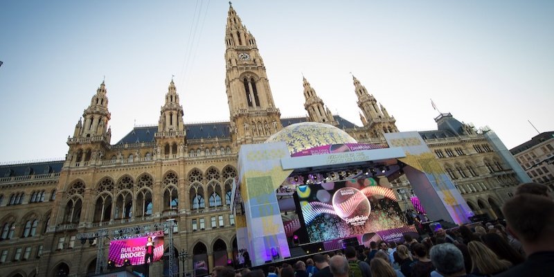 Eurovision Village am Wiener Rathausplatz 2015