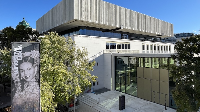 Wien Museum Karlsplatz Außenansicht auf das Wien Museum am Karlsplatz