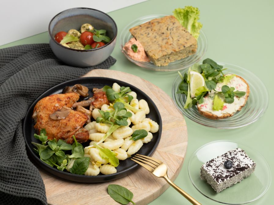 Menü für den ganzen Tag - Fertiggerichte von EASYDIET.at