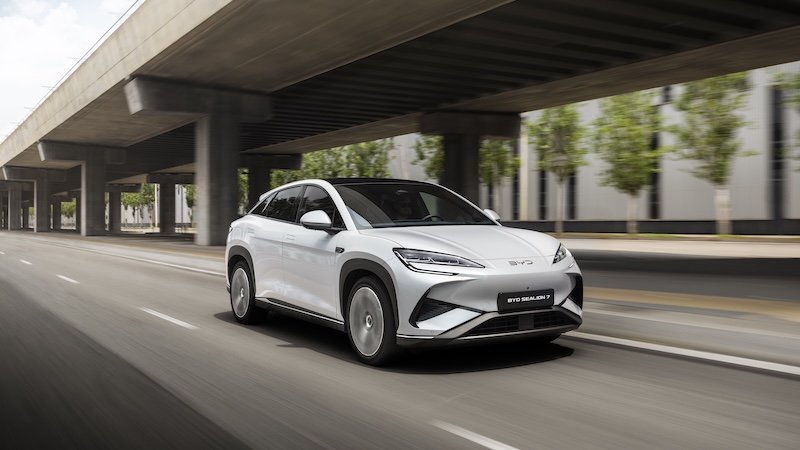 BYD Sealion 7 Modelljahr 2025 – vollelektrisches SUV mit sportlichem Design