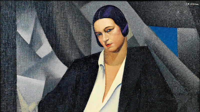 Bild von Tamara de Lempicka, Herzogin de la Salle de Rochemaure, 1925 