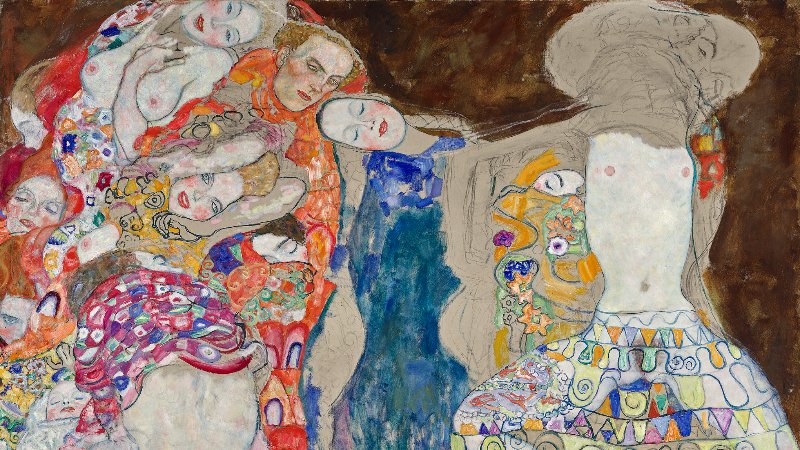 Das letzte Werk Gustav Klimts: Die Braut, unvollendet
