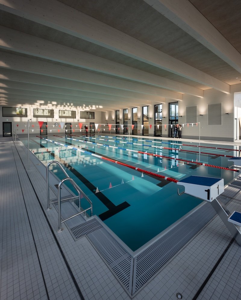 Neue Schwimmhalle im Simmeringer Bad