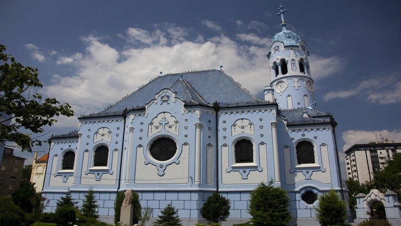 Blaue Kirche in Bratislava