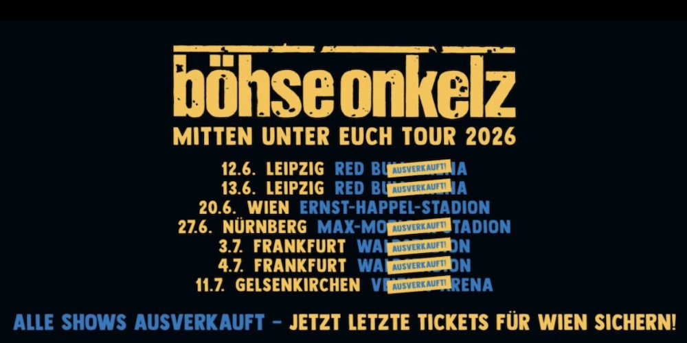 Wo Spielen Die Böhsen Onkelz Heute