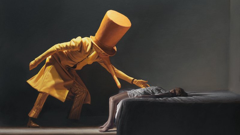 Bild Gottfried Helnweins - The Visit